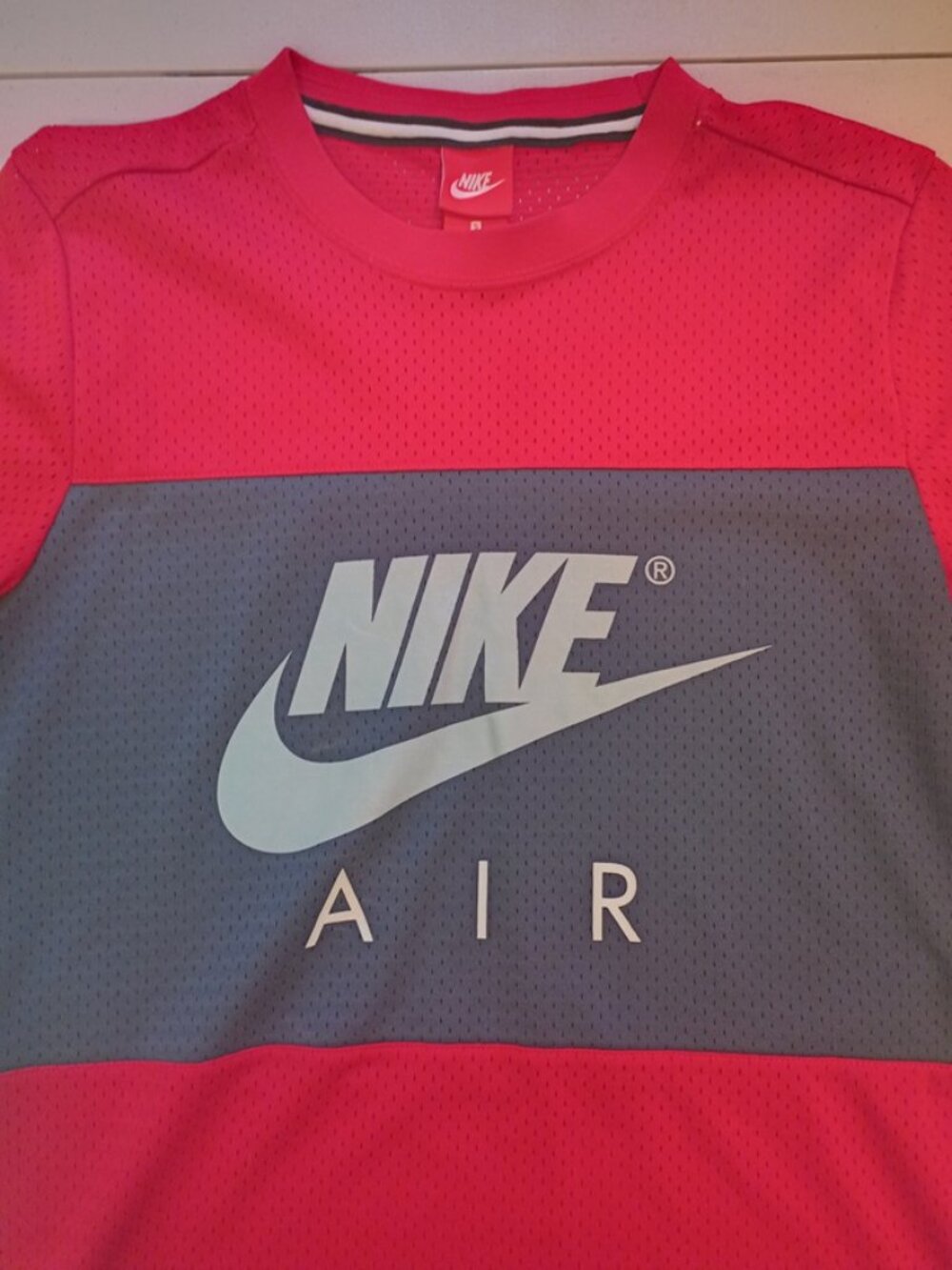 Vintage Nike Air Football Jersey Adult Mens Small Red Tag
